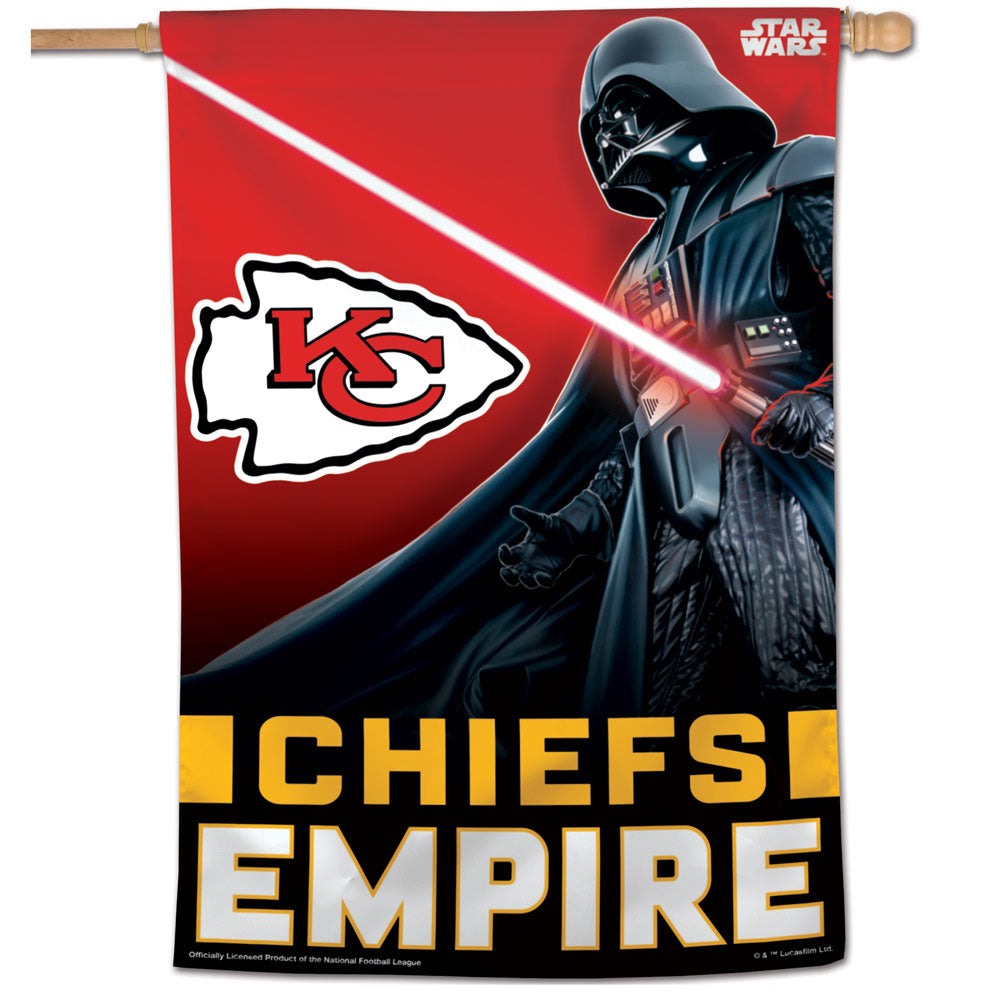Kansas City Chiefs Star Wars Darth Vader – Auto Flag u0026 Banner